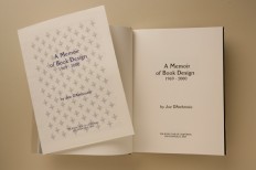 A Memoir of Book Design